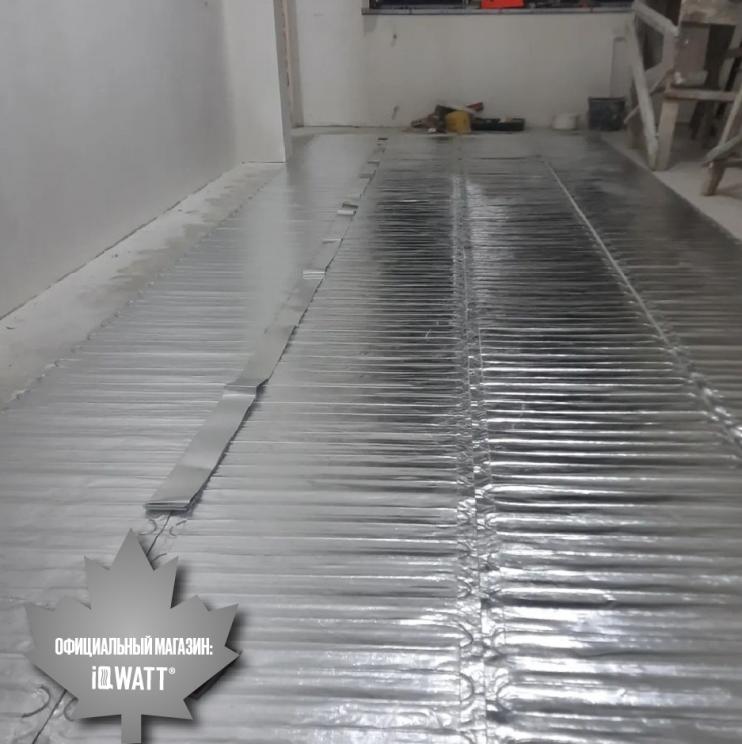 Ультратонкий греющий мат IQ LAMINATE MAT 150 Вт/м.кв - 4,0м²
